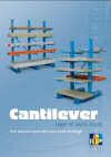 Rayonnage cantilever leger et semi-lourd